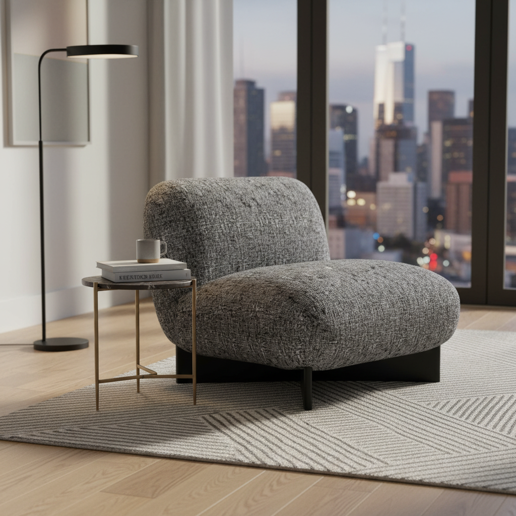 Fosso Occasional Chair - Black
