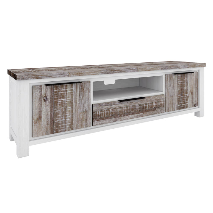 Atherton 210cm Acacia Wood Entertainment Unit