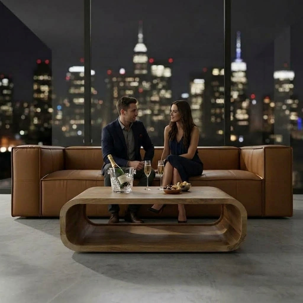 Enlighten Solid Timber Coffee Table