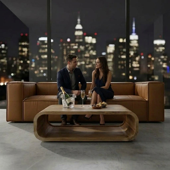 Enlighten Solid Timber Coffee Table