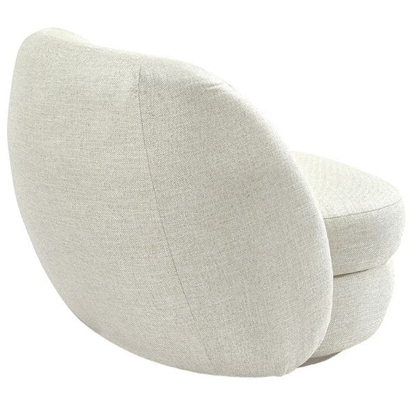 Aurora Swivel Chair - Natural Linen