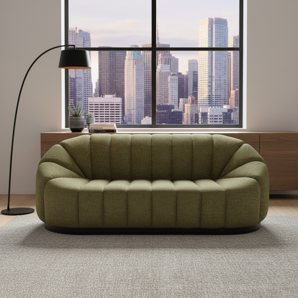 Narrabeen 2.5 Seater Sofa - Khaki