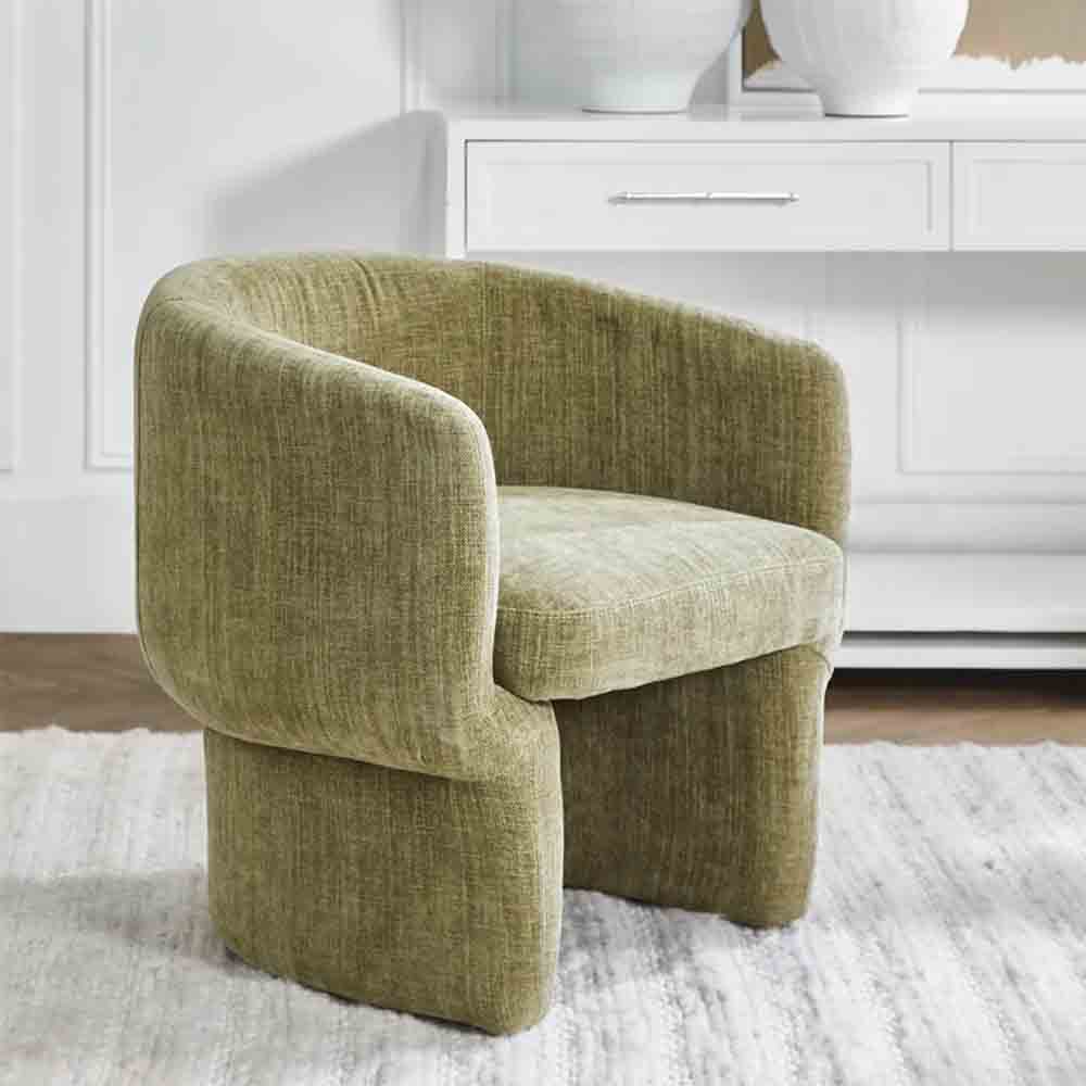 Avenue Arm Chair - Sage Chenille