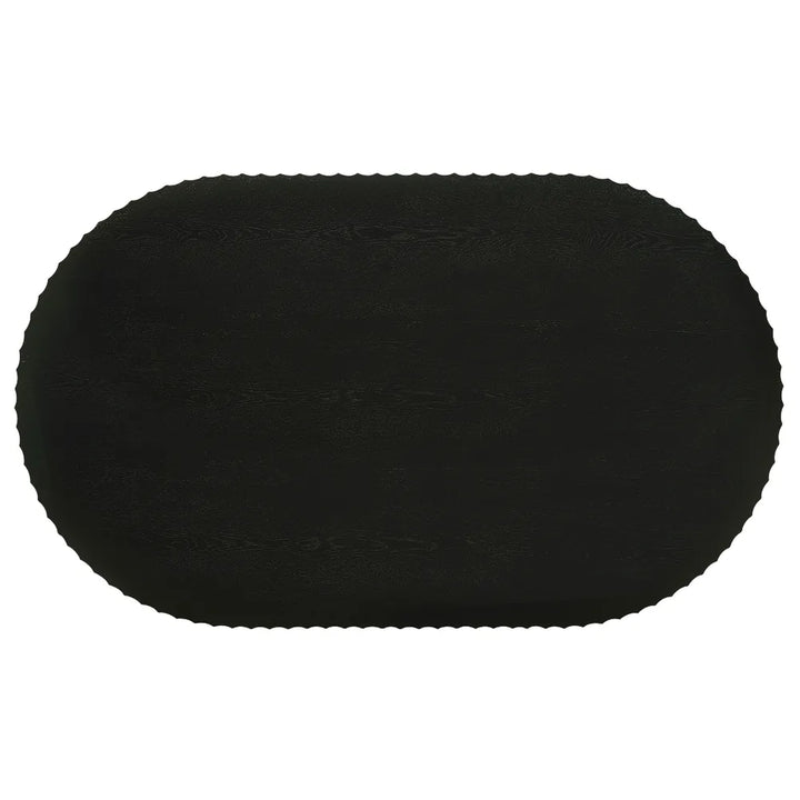 Avery Oval Coffee Table - Black