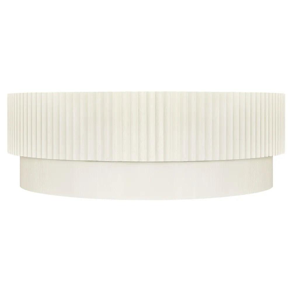 Avery Round Coffee Table - Ivory
