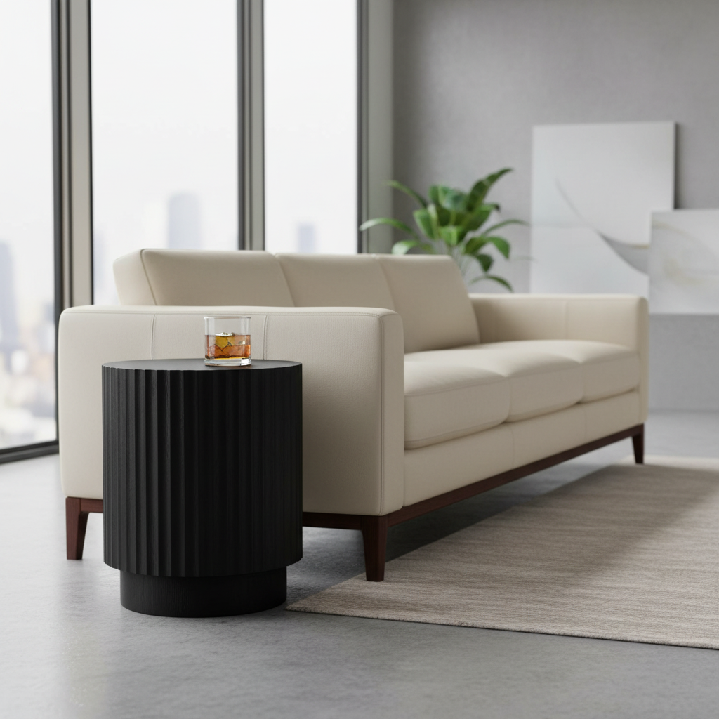 Avery Side Table - Black