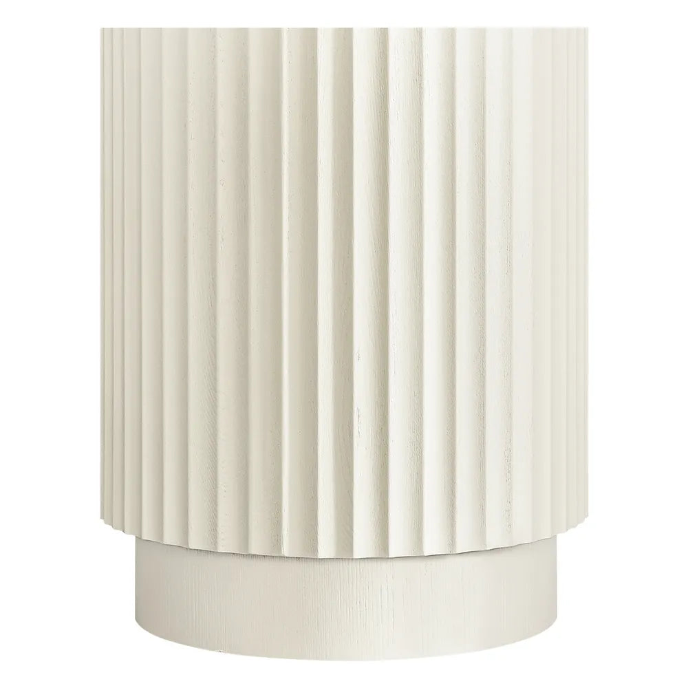 Avery Side Table - Ivory