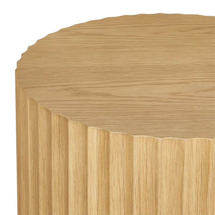 Avery Side Table - Natural Oak