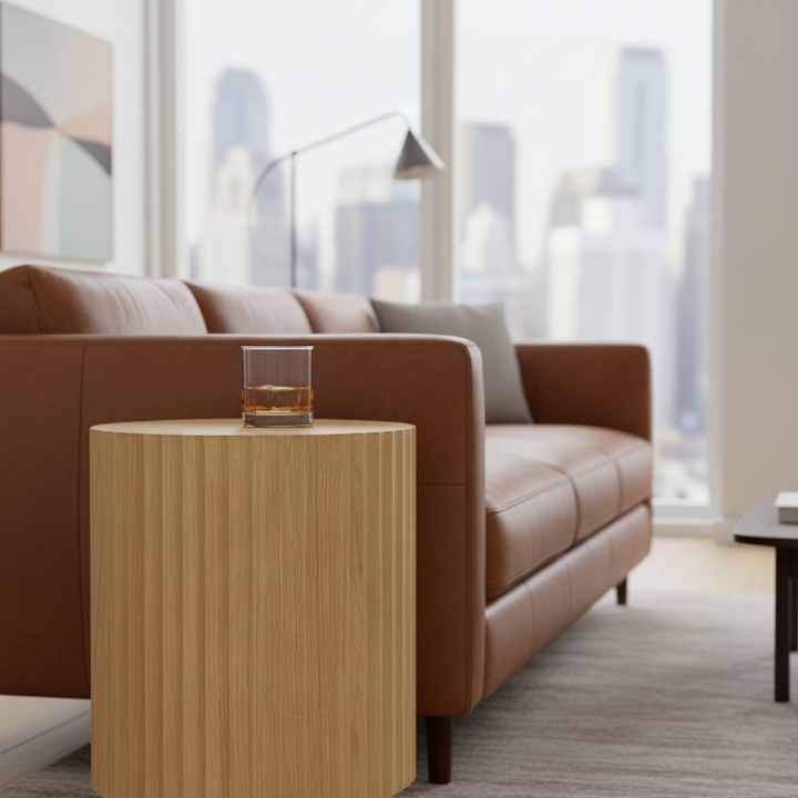 Avery Side Table - Natural Oak