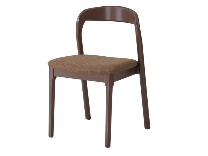 Bairia Set of 2 Dining Chair - Matte Chestnut Rust