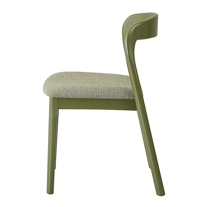 Bairia Set of 2 Dining Chair - Matte Olive