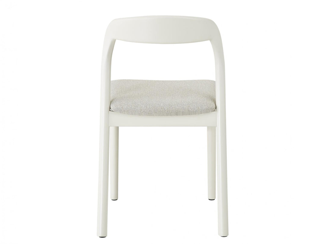 Bairia Set of 2 Dining Chair - Matte Tofu Beige