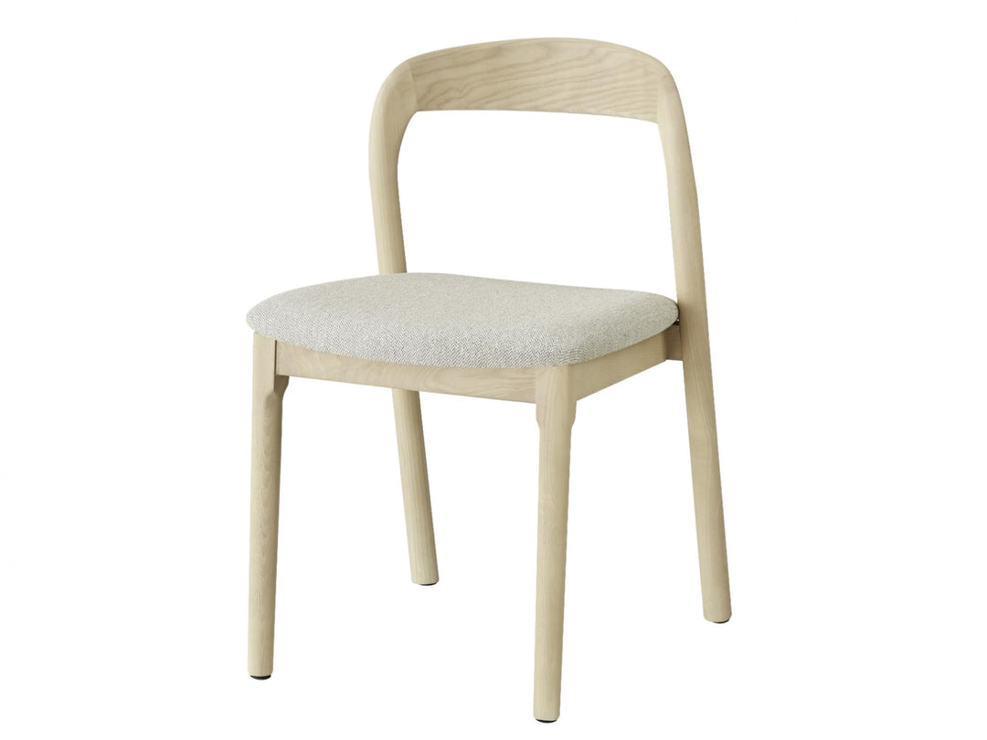 Bairia Set of 2 Dining Chair - Natural Ash Beige