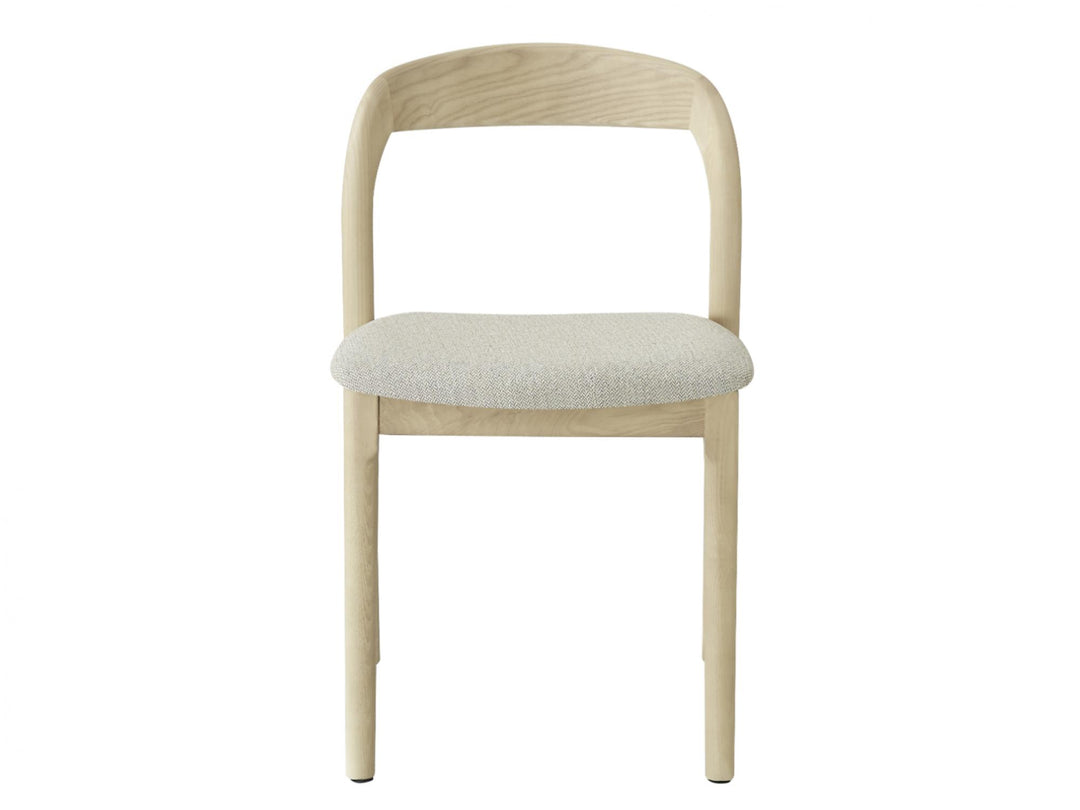 Bairia Set of 2 Dining Chair - Natural Ash Beige