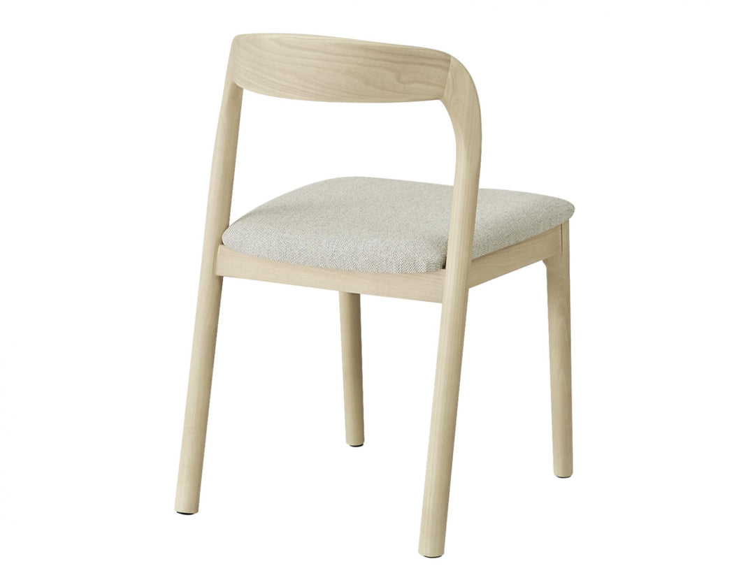 Bairia Set of 2 Dining Chair - Natural Ash Beige