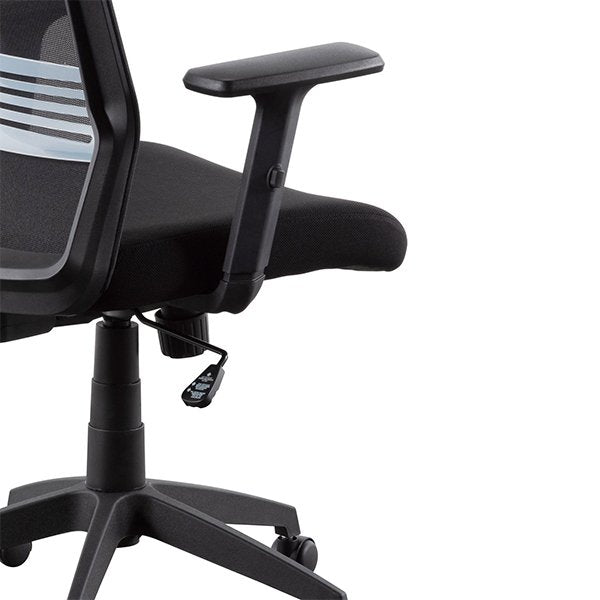 Barton Mesh Office Chair - Full Black