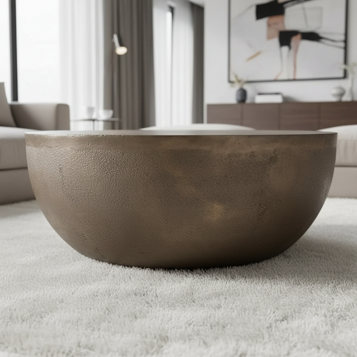 Beaumont Coffee Table - Brass Antique