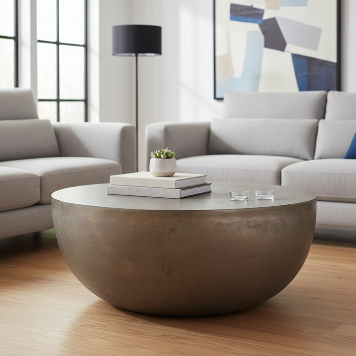 Beaumont Coffee Table - Brass Antique