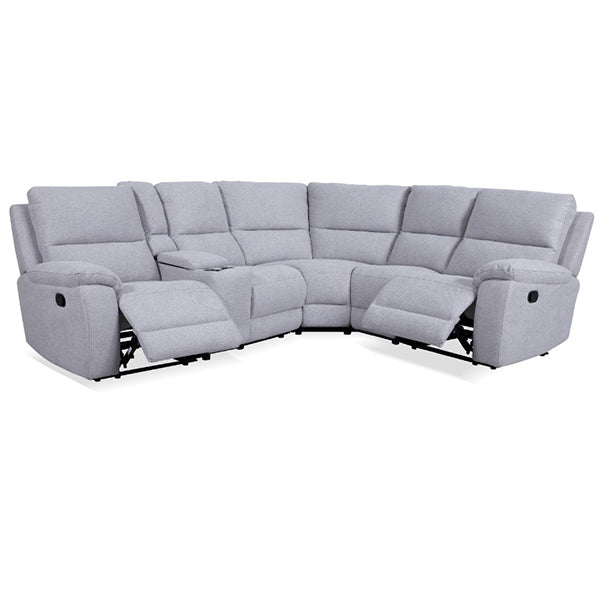 Beckett Fabric Corner Modular Recliner Sofa