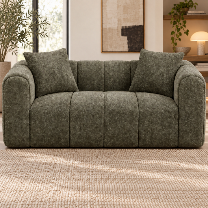 Belinda 2 Seater Fabric Sofa