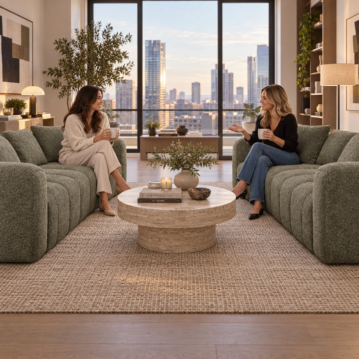 Belinda 3 Seater Fabric Sofa
