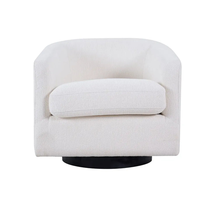 Bellevue Swivel Armchair - Ecru