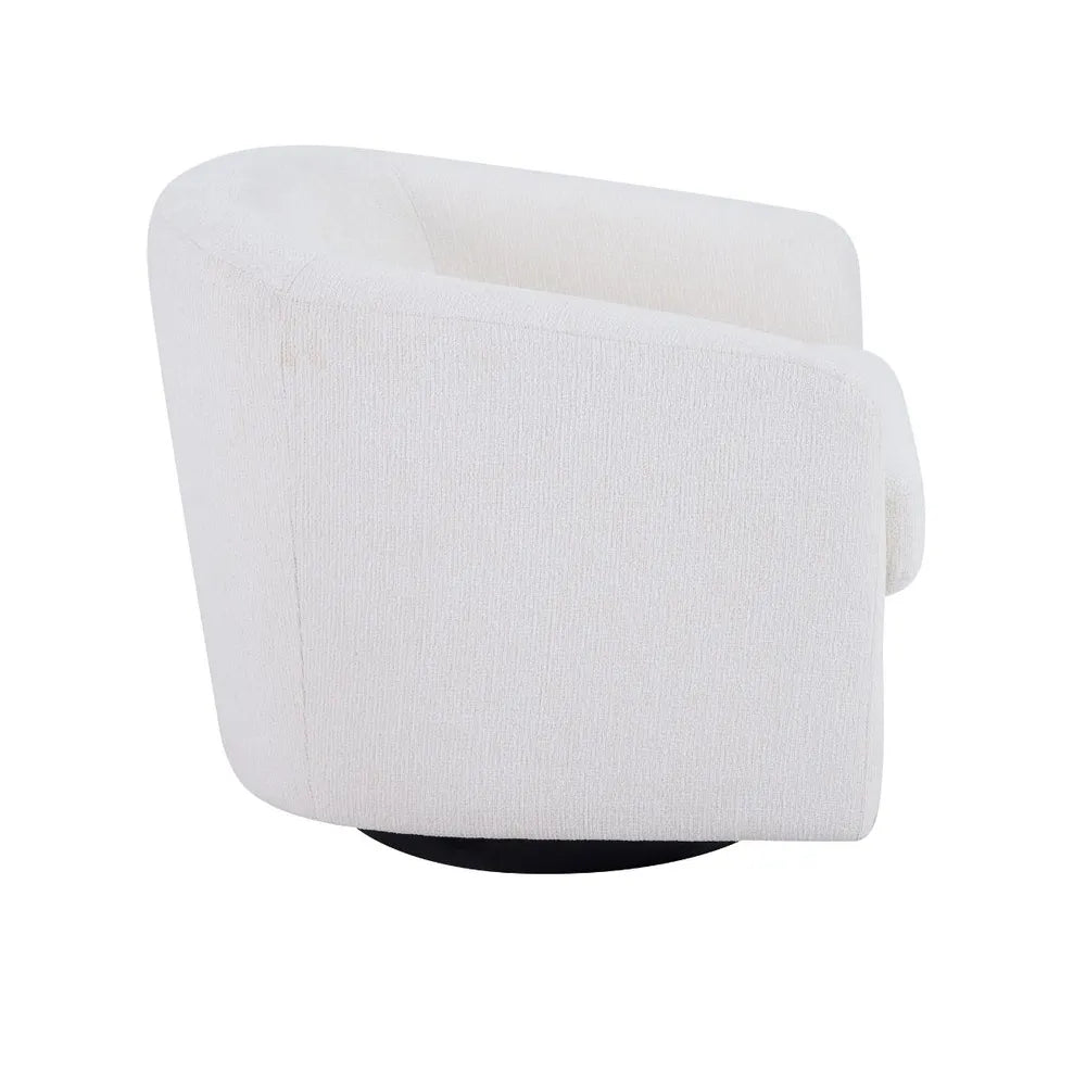 Bellevue Swivel Armchair - Ecru