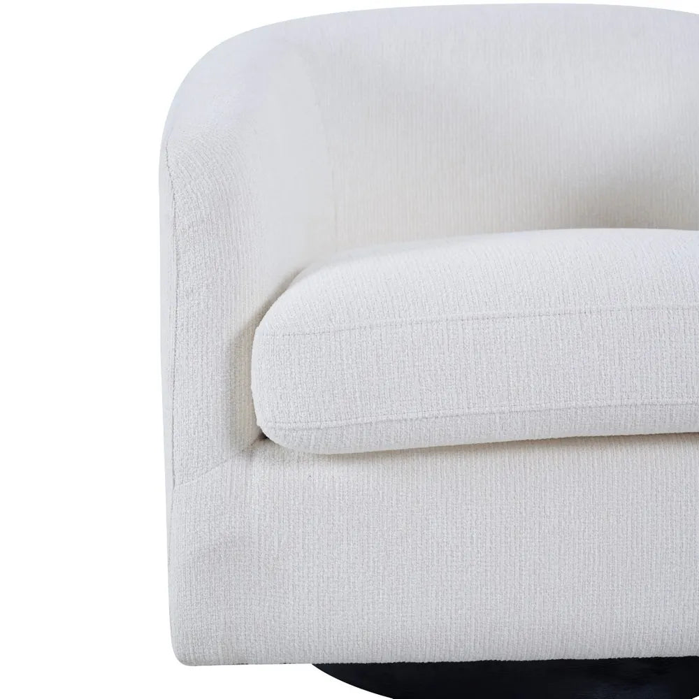 Bellevue Swivel Armchair - Ecru