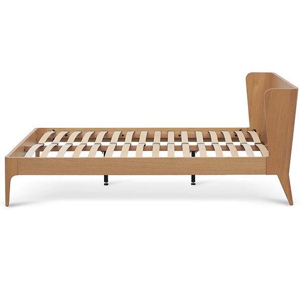 Belmont King Bed Frame - Natural Oak