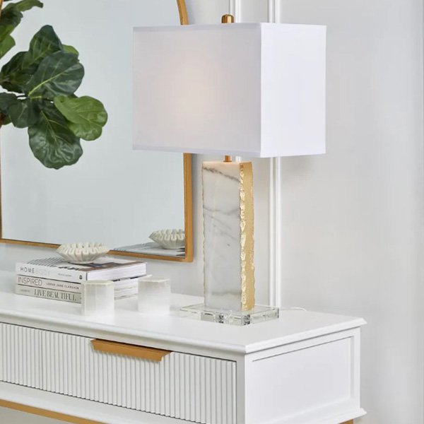 Benicia Marble Table Lamp