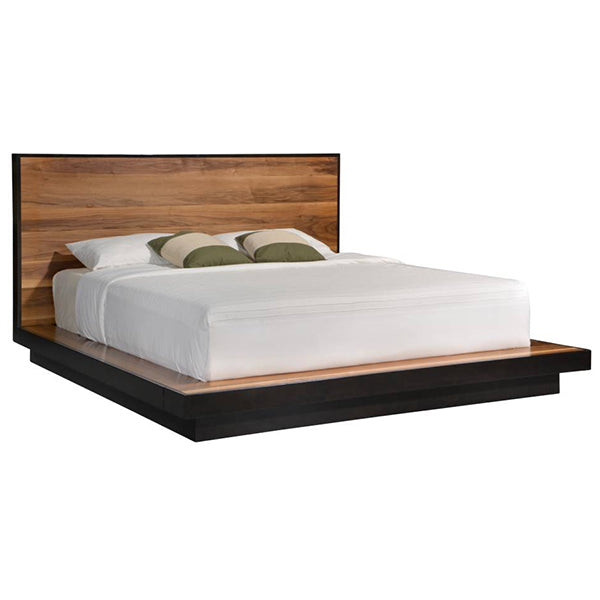 Bergamo Timber Platform Bed - King