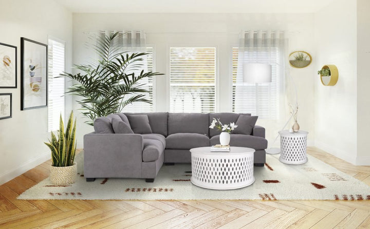 Avery 4 Seater Modular Sofa – Light Grey