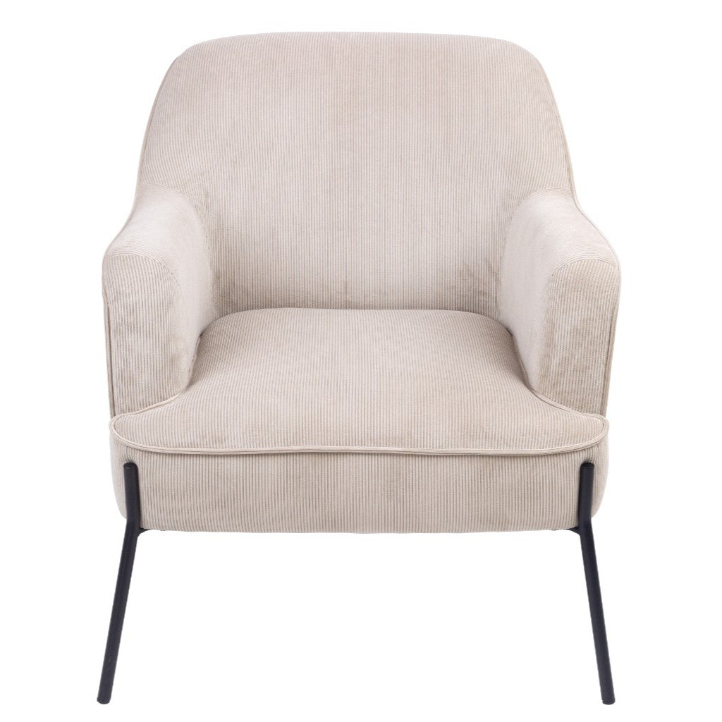 Bevendale Fabric Arm Chair - Silver Grey