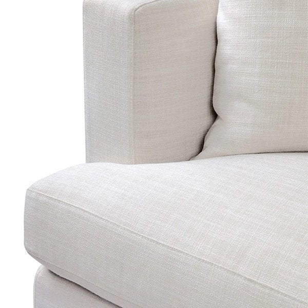 Birkshire 3 Seater Slip Cover Sofa - Off White Linen
