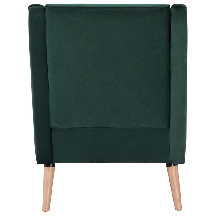 Rosalyn Velvet Armchair - Green