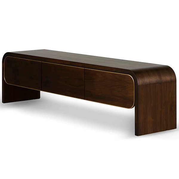 Boran 2m TV Entertainment Unit - Walnut