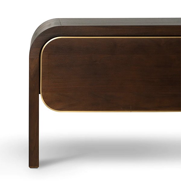 Boran 2m TV Entertainment Unit - Walnut