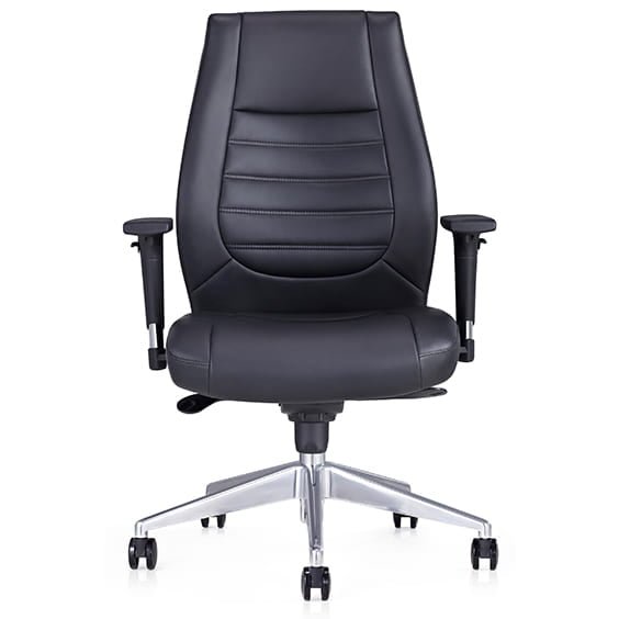 Boston Medium Back PU Leather Executive Office Chair