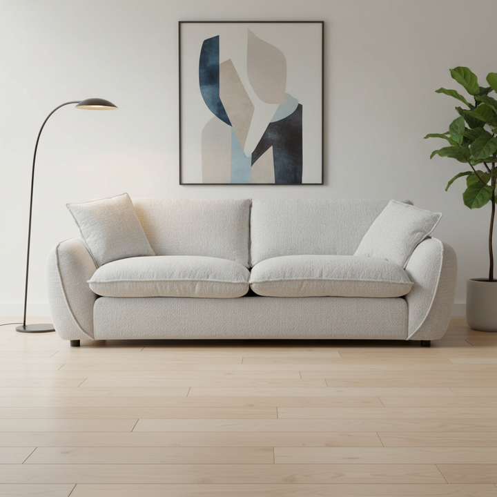 Bowral 3 Seater Fabric Sofa