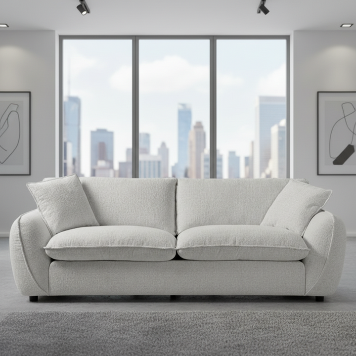 Bowral 3 Seater Fabric Sofa