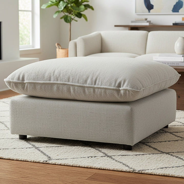 Bowral Fabric Ottoman