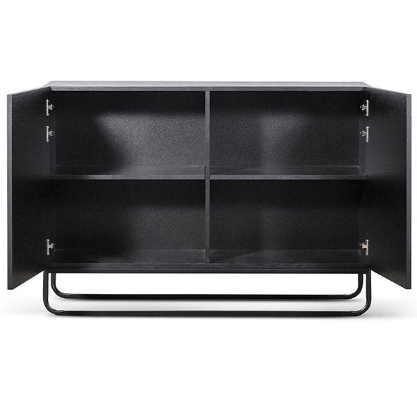 Boyle 1.2m Wooden Sideboard - Black