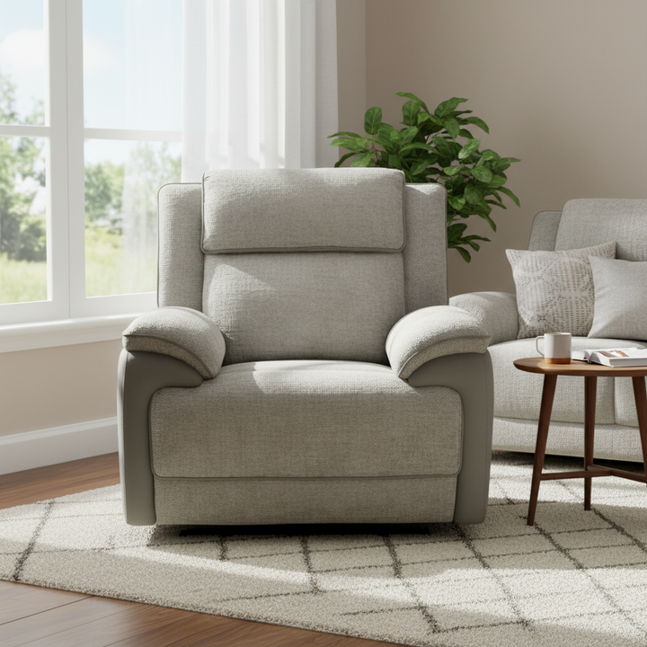 Brahman Electric Recliner Armchair - Beige