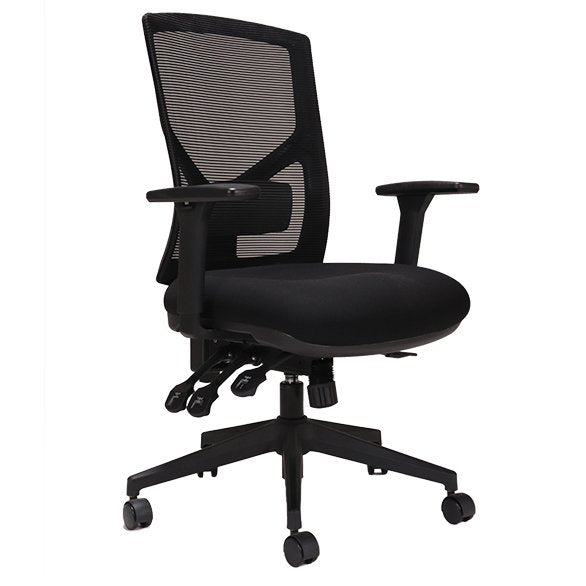 Breeze Mesh Ergonomic Office Chair with Adjustable Arms