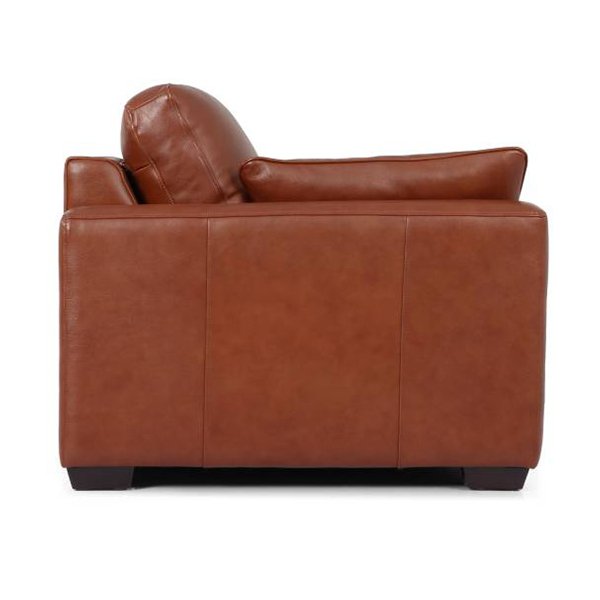 Bremen 3-Seater Leather Sofa - Butterscotch