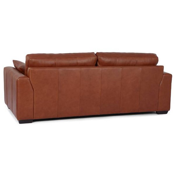 Bremen 3-Seater Leather Sofa - Butterscotch