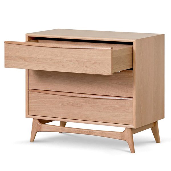 Brendon 3 Drawer Chest - Natural Oak