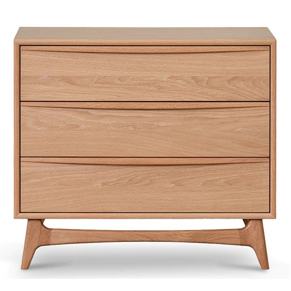 Brendon 3 Drawer Chest - Natural Oak