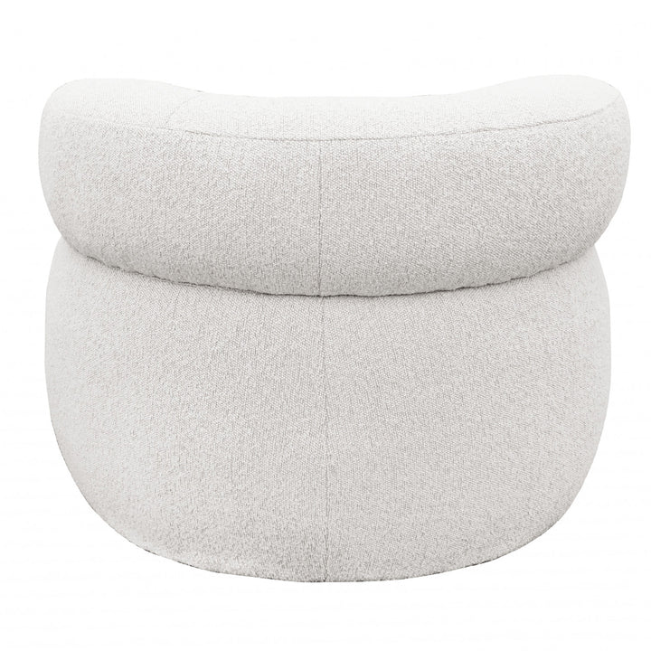 Brey Boucle Swivel Accent Chair - Natural