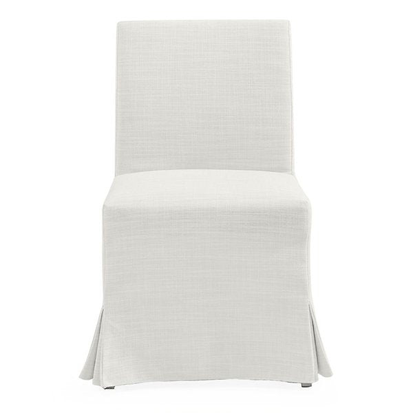 Brighton Slip Cover Dining Chair - White Linen